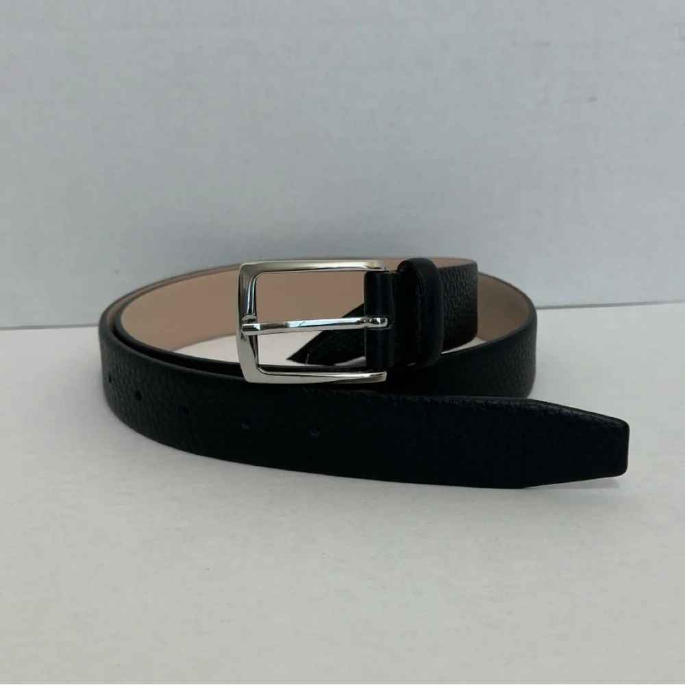Massimo Dutti | Men’s Genuine Leather Belt | Size 95 (38”) | Made in Spain